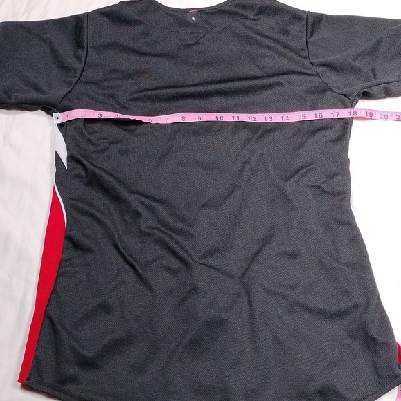 Teamwork athletic apparel mens short sleeved button down shirt size 34/36 - Picture 9 of 10